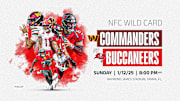 NFC Wild Card Commanders vs Buccaneers NFL Playoffs
