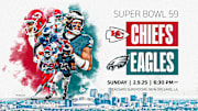 Super Bowl LIX Chiefs vs Eagles
