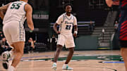 Tulane Senior Guard Asher Woods in Fogelman Arena