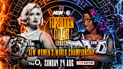 "Timeless" Toni Storm vs Athena for the AEW Women's Championship is official for Forbidden Door London.