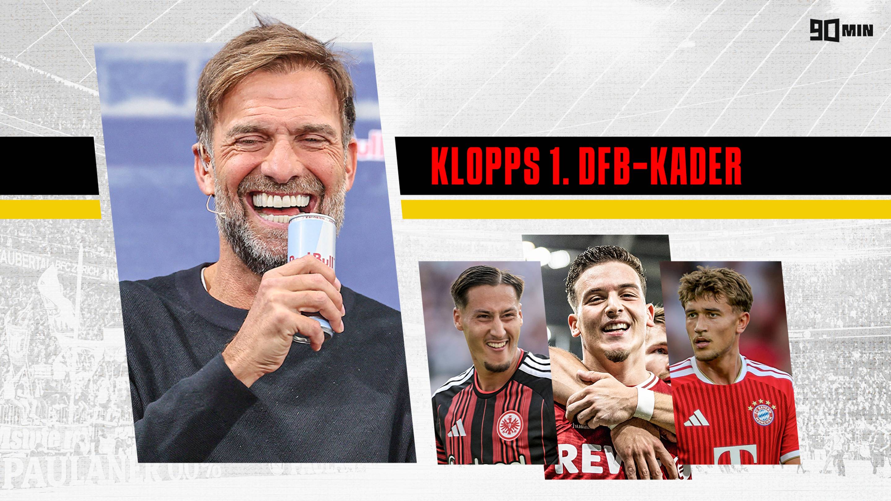 Offiziell: So sieht der erste DFB-Kader von Jürgen Klopp aus