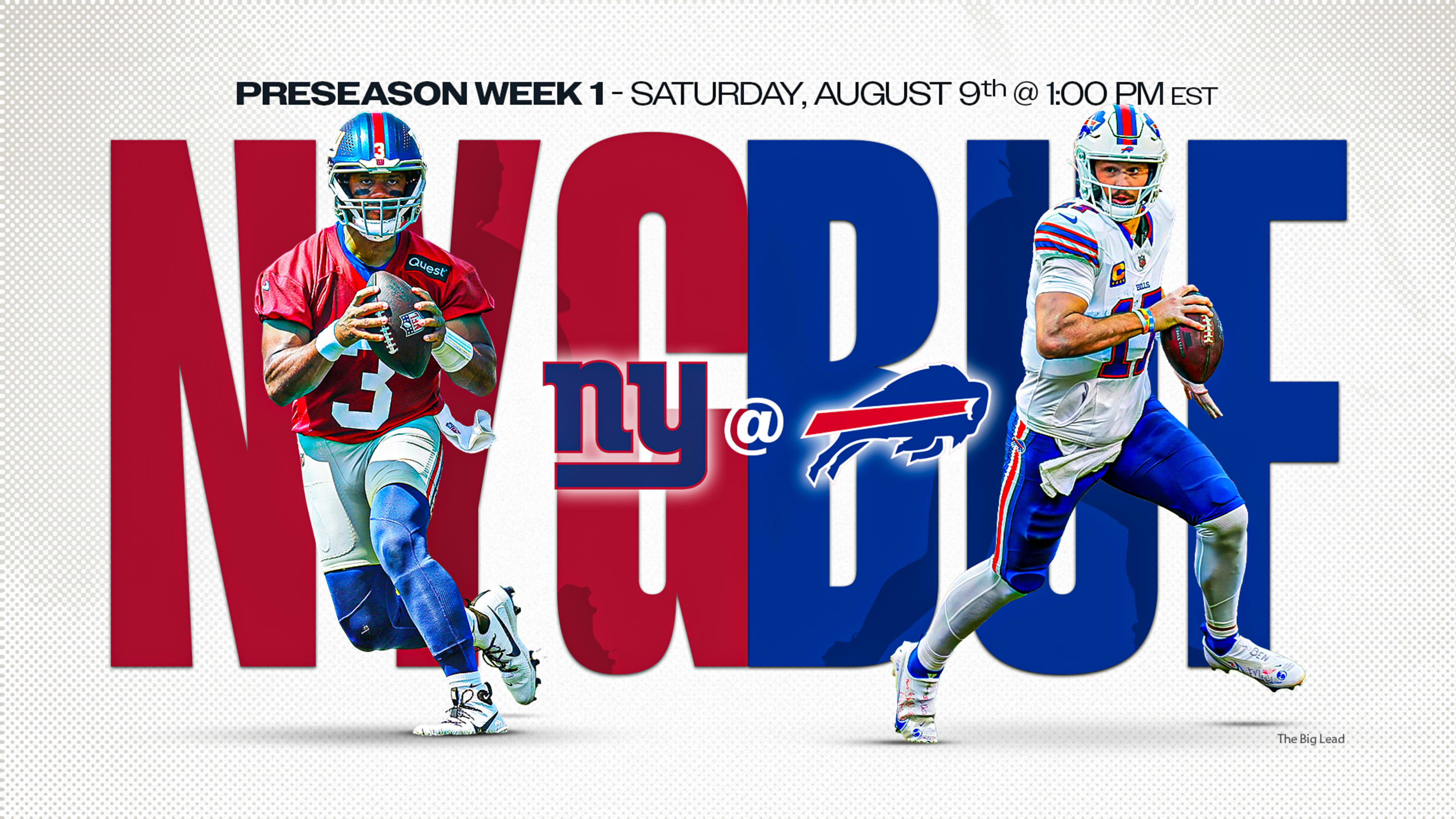 Live Stream New York Giants vs Buffalo Bills for Free: TV Channel, Time, How To Watch, Betting Odds