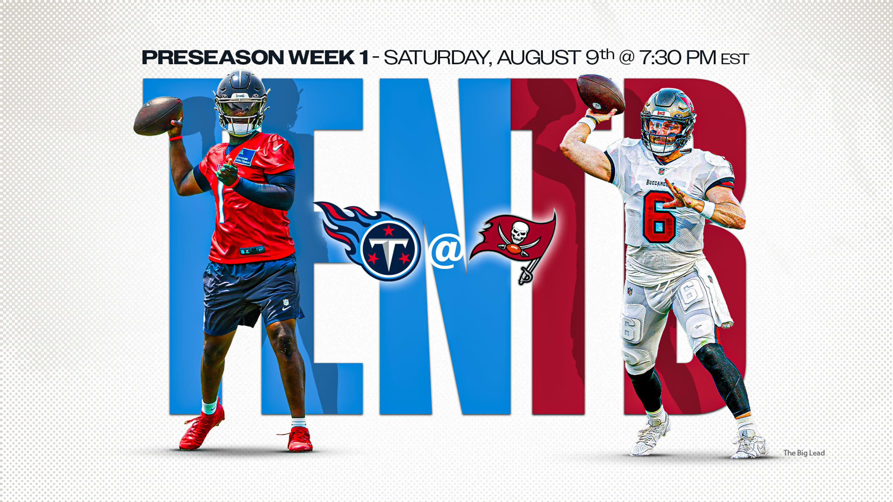 Live Stream Tennessee Titans vs Tampa Bay Buccaneers for Free: TV Channel, Time, How To Watch, Betting Odds
