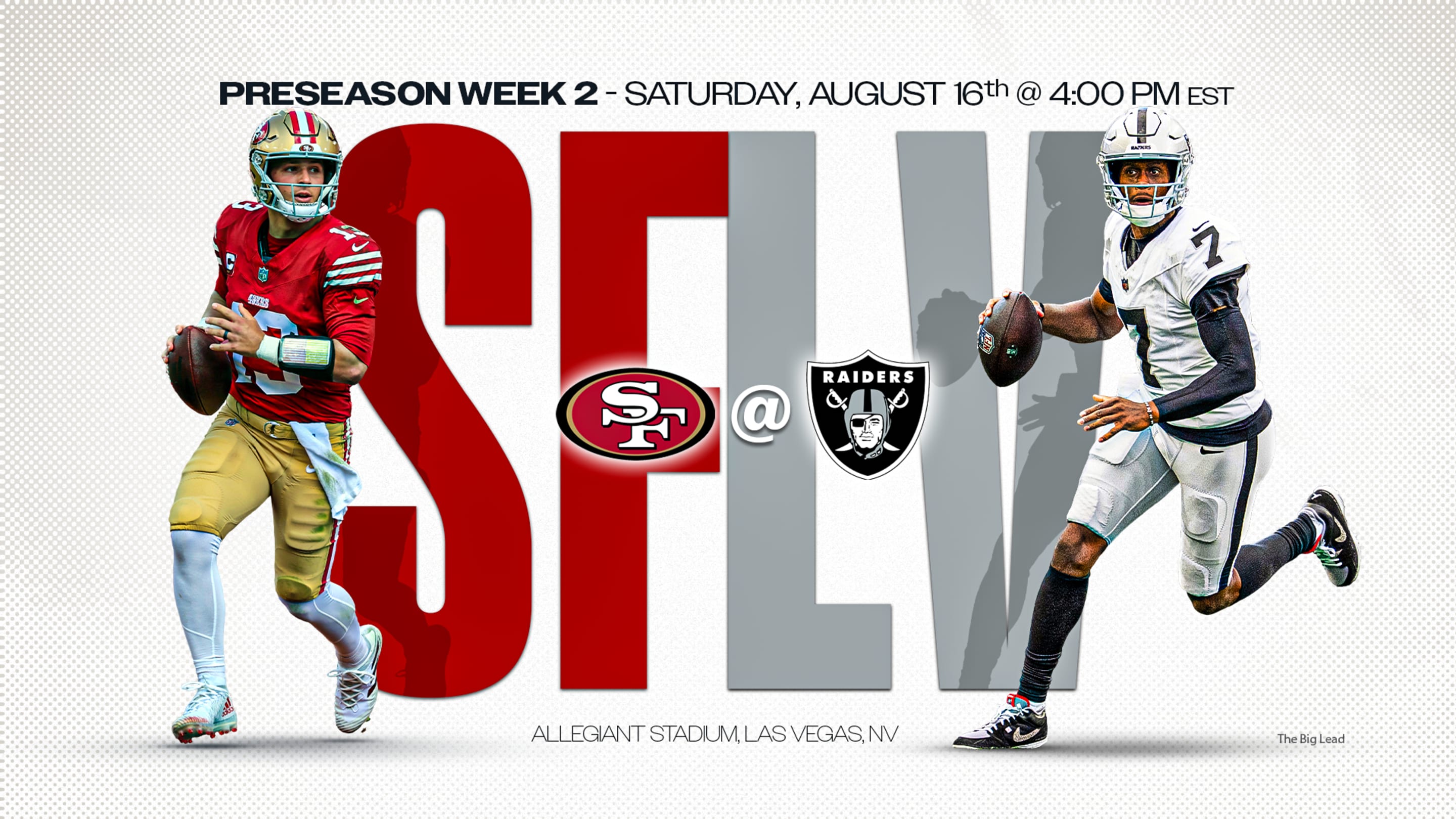 49ers vs Raiders: How to Watch Today's NFL Preseason Game