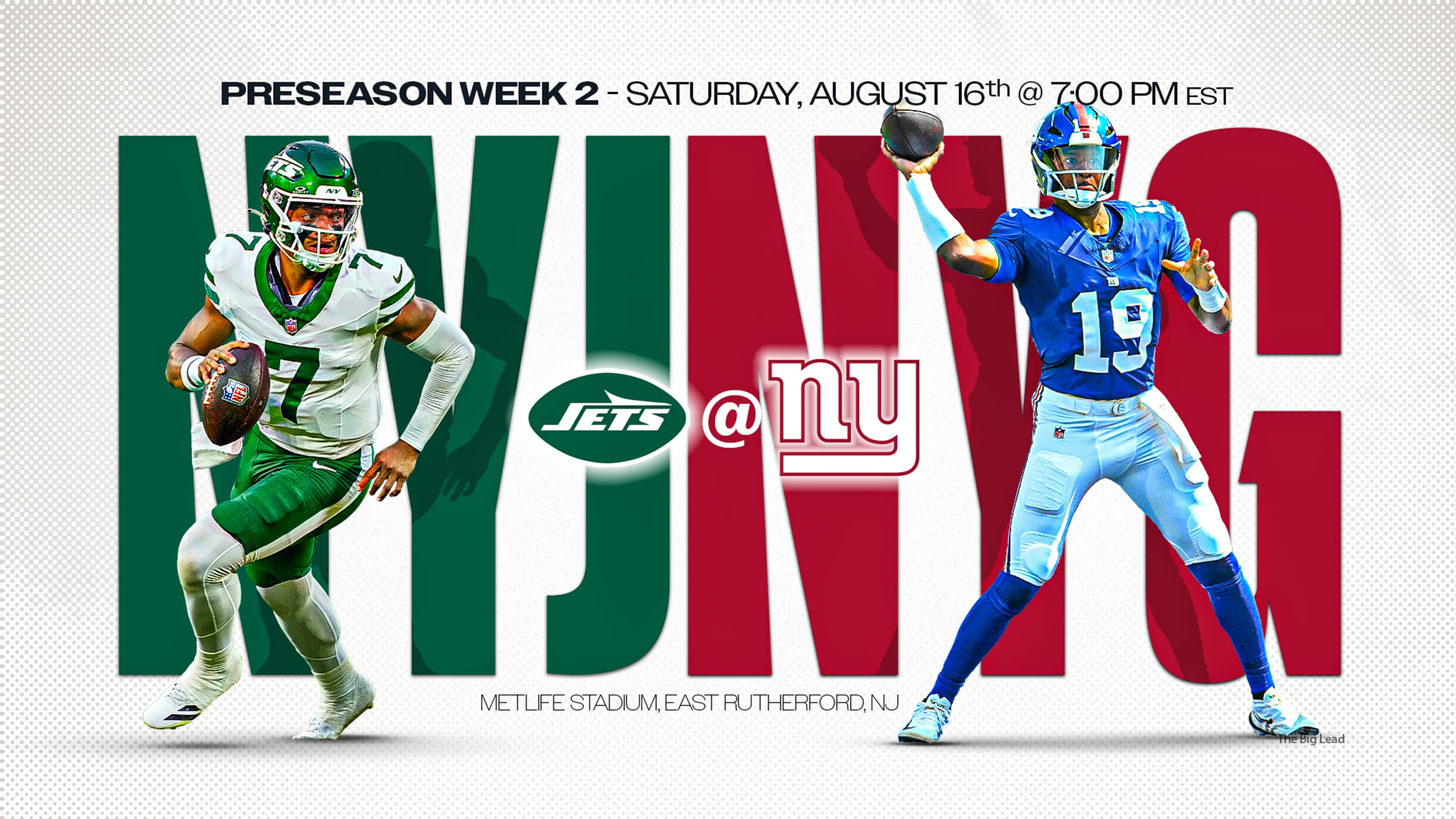 Live Stream New York Jets vs New York Giants for Free: TV Channel, Time, How To Watch, Betting Odds