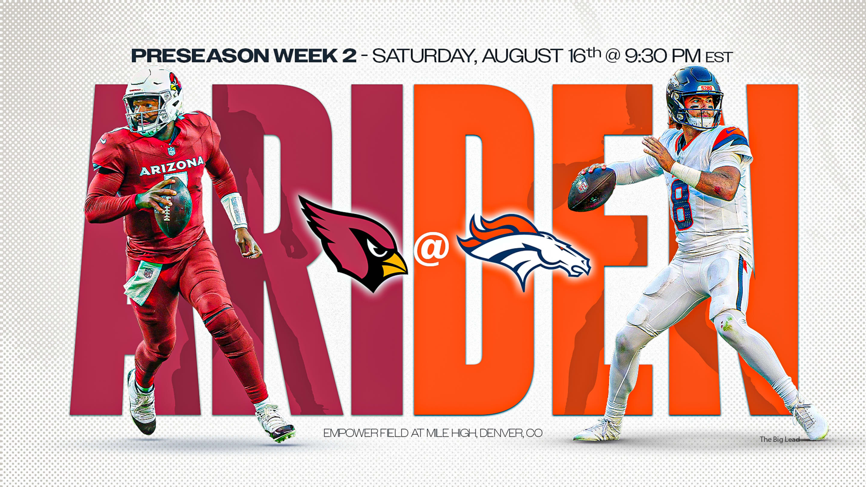 Live Stream Arizona Cardinals vs Denver Broncos for Free: TV Channel, Time, How To Watch, Betting Odds