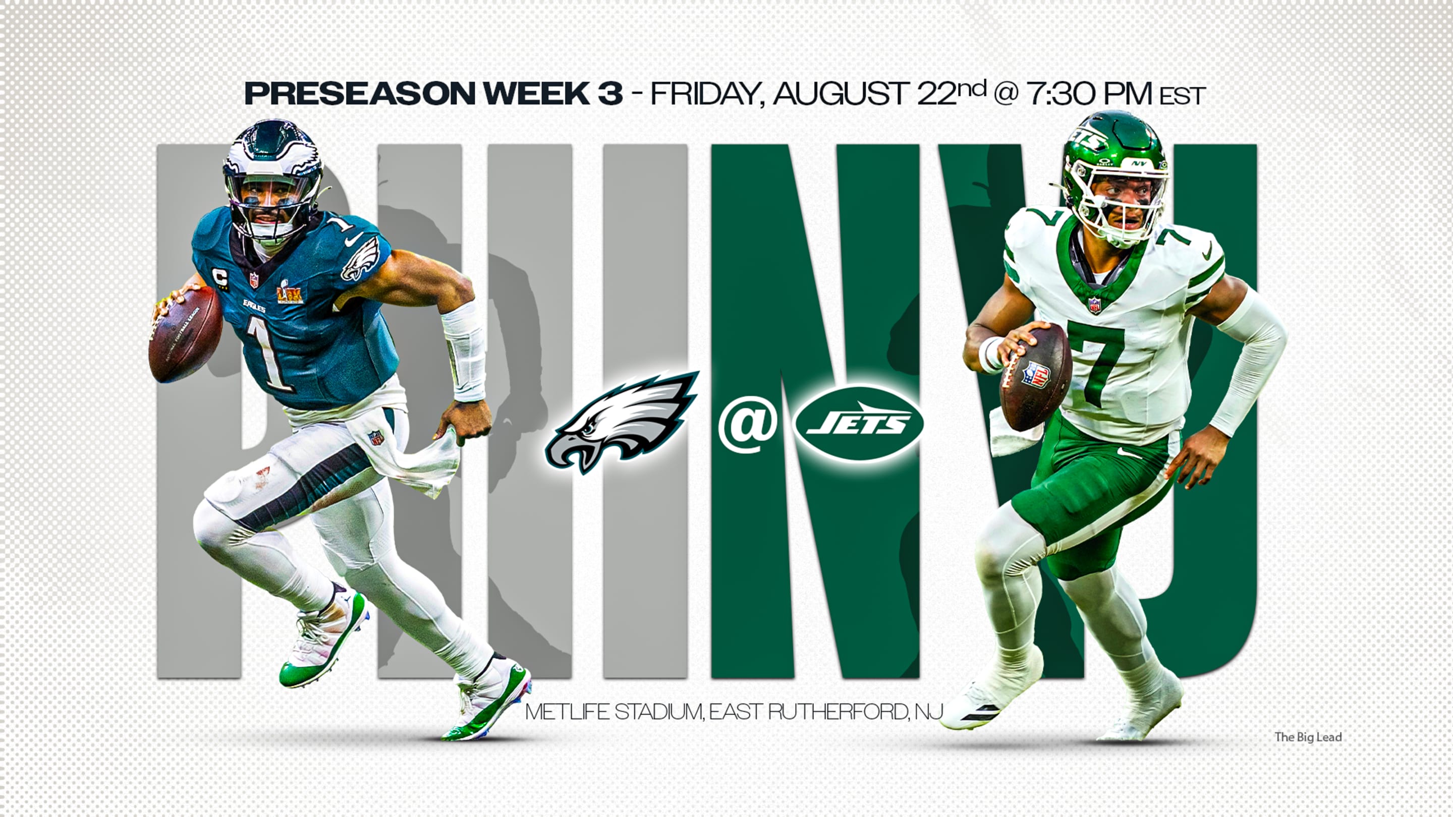 Live Stream Philadelphia Eagles vs New York Jets for Free: TV Channel, Time, How To Watch, Betting Odds