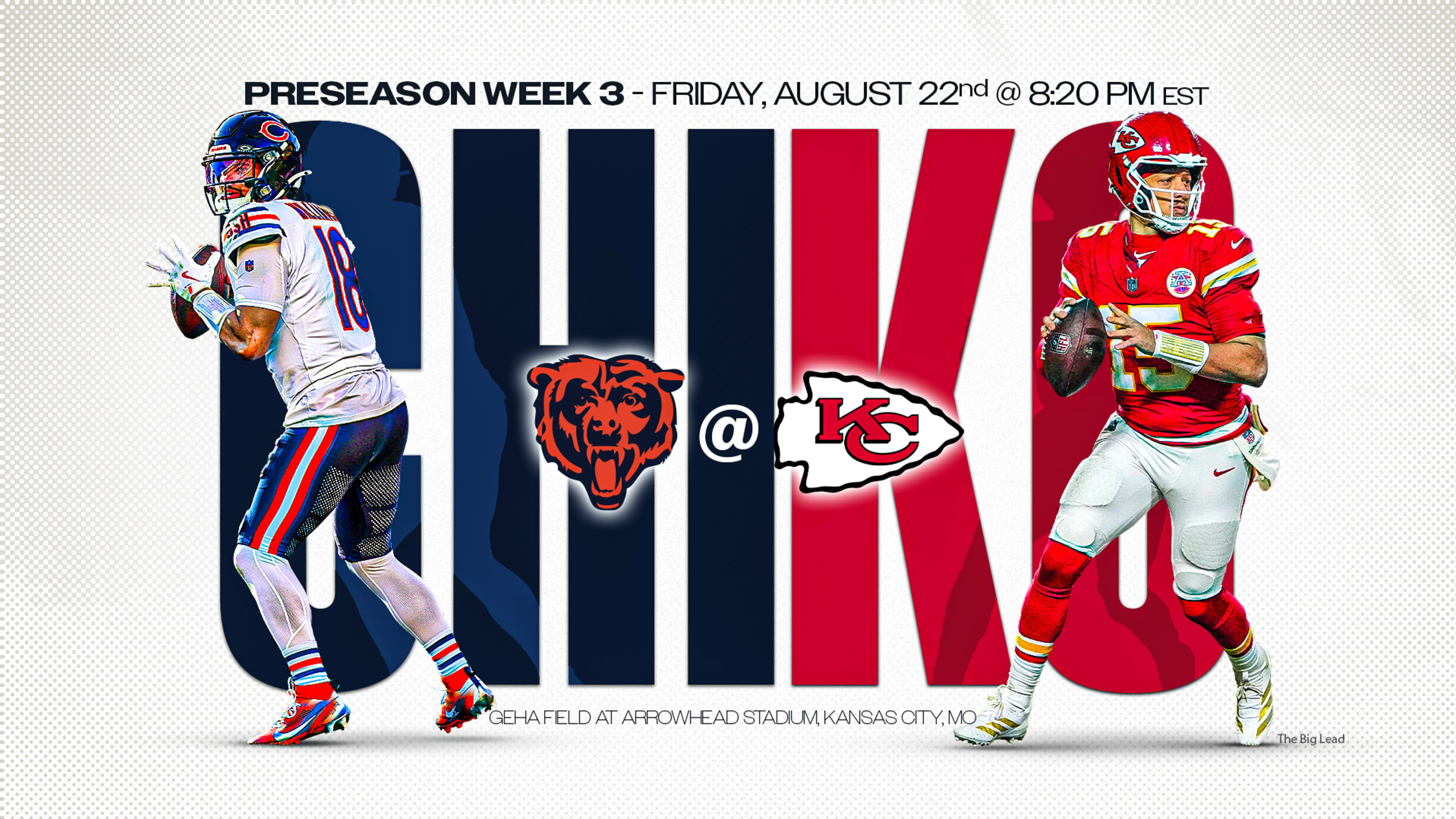Live Stream Chicago Bears vs Kansas City Chiefs for Free: TV Channel, Time, How To Watch, Betting Odds