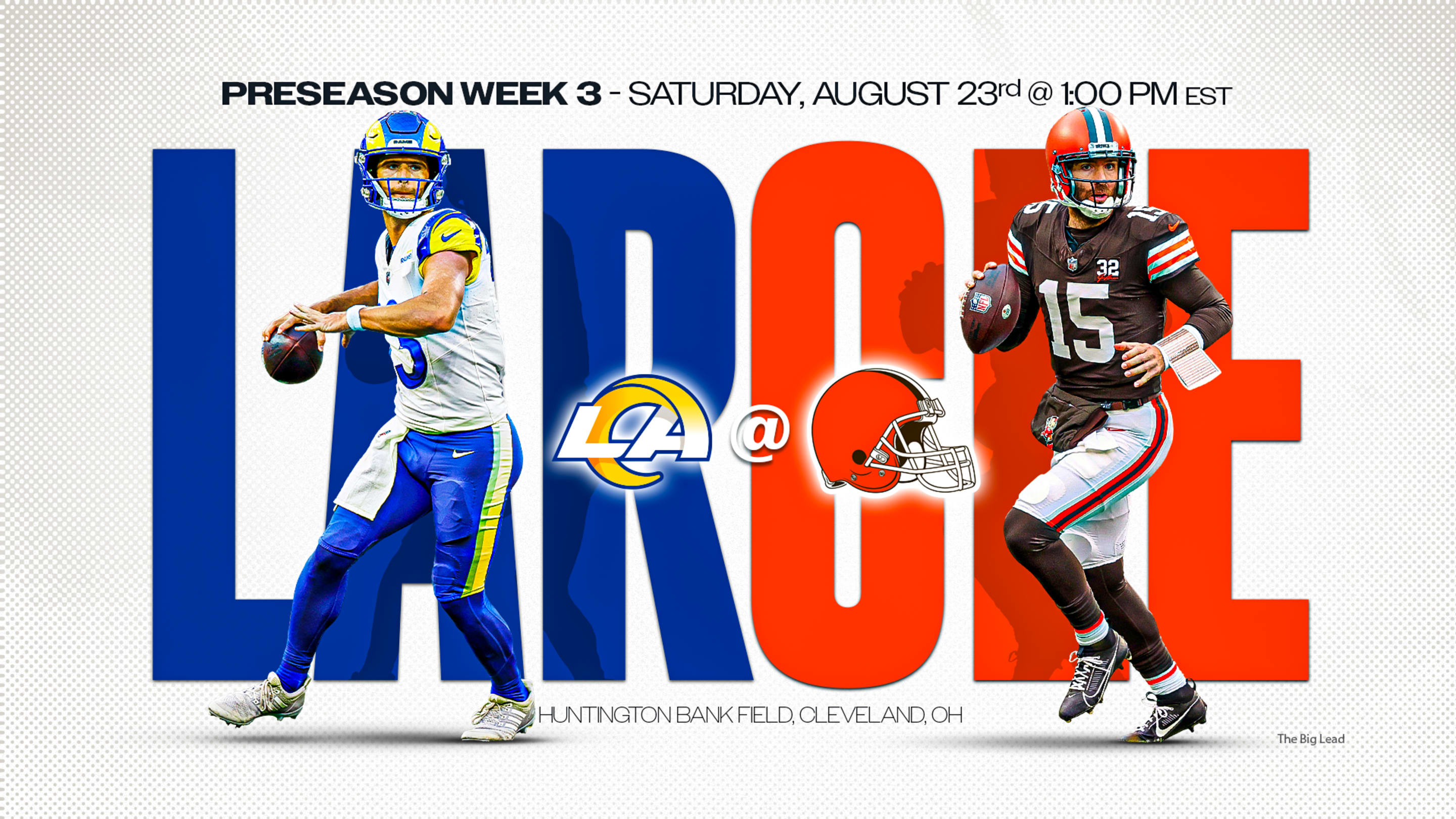 Live Stream Los Angeles Rams vs Cleveland Browns for Free: TV Channel, Time, How To Watch, Betting Odds