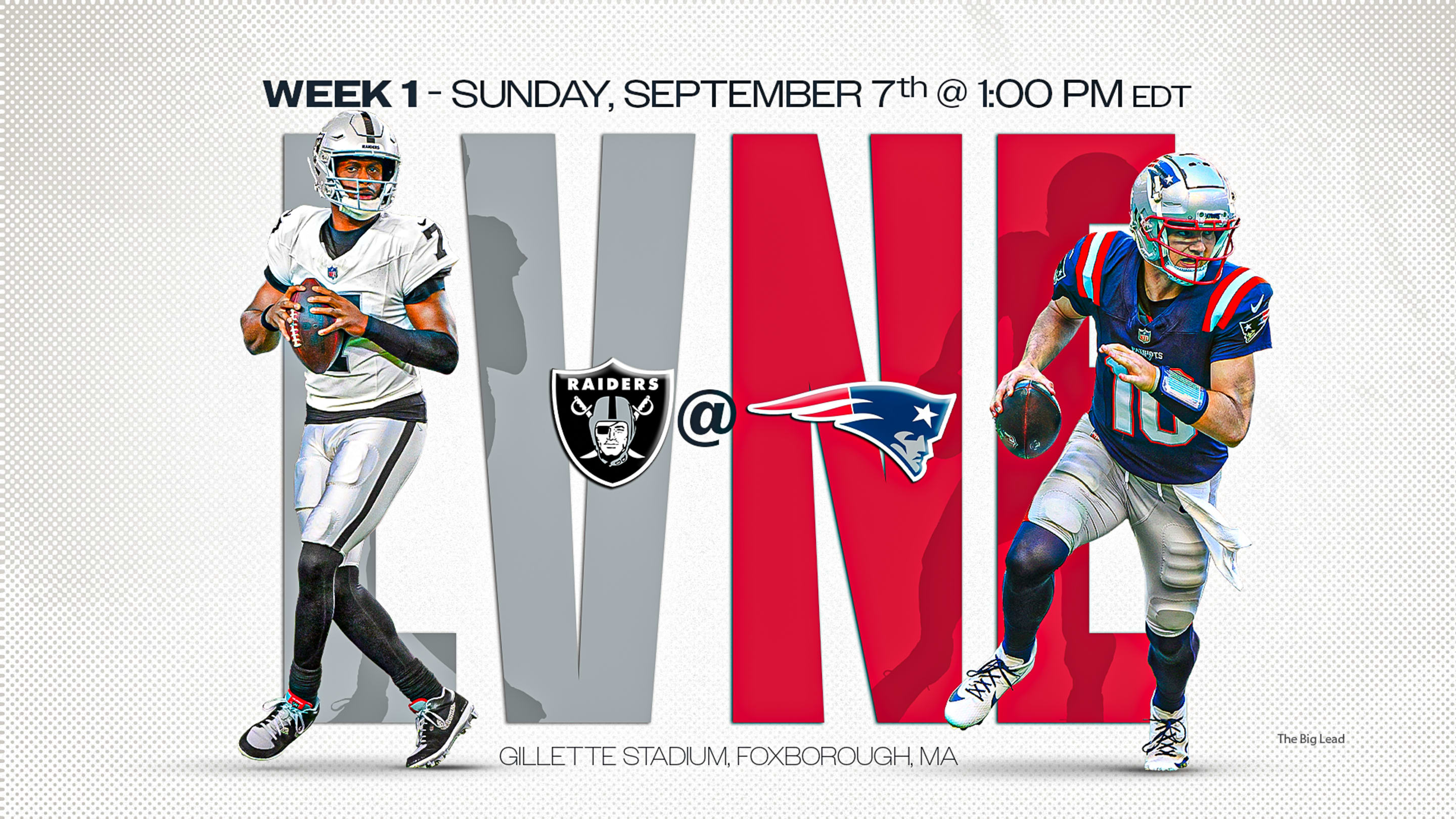 Live Stream Las Vegas Raiders vs New England Patriots for Free: TV Channel, Time, How To Watch NFL, Betting Odds