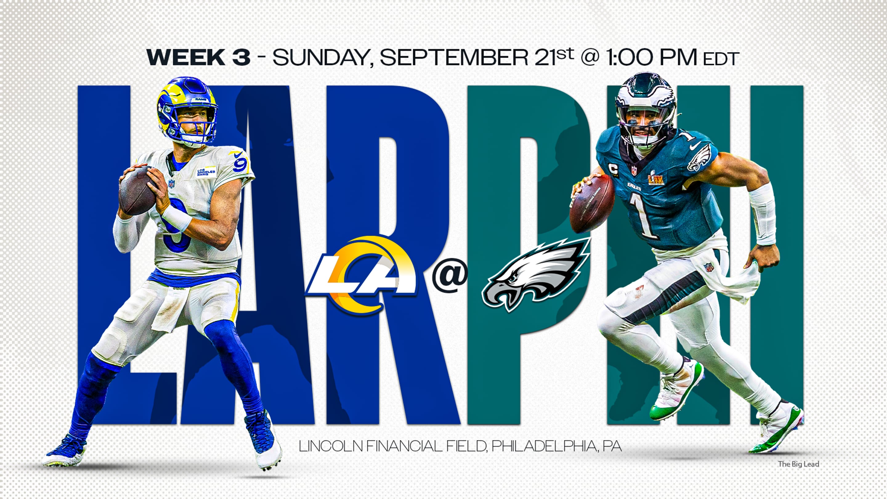 Live Stream Los Angeles Rams vs  Philadelphia Eagles for Free: TV Channel, Time, How To Watch NFL, Betting Odds