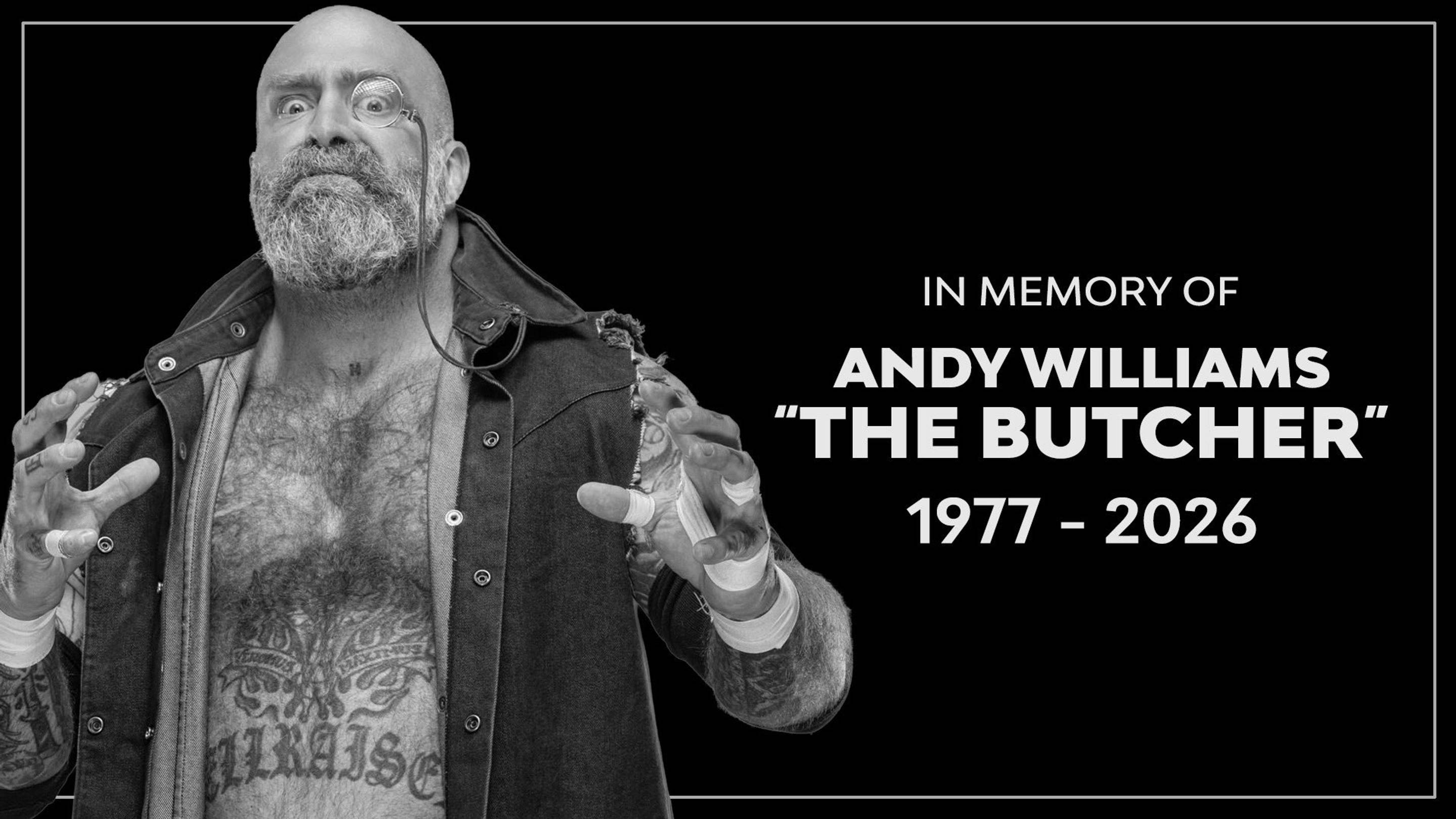 Will Ospreay, CM Punk, and More Pay Tribute to Andy "The Butcher" Williams