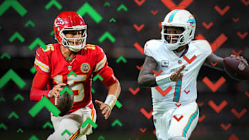 Patrick Mahomes and Tua Tagovailoa