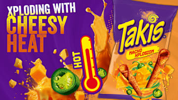 Takis Nacho Xplosion is one of two new flavors for the snack brand