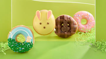 Krispy Kreme Easter doughnuts are bunny themed