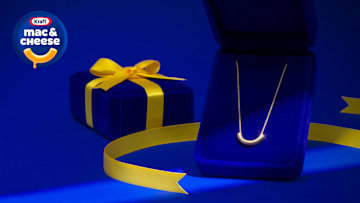 Kraft Mac and Cheese and Ring Concierge Noodle Necklace