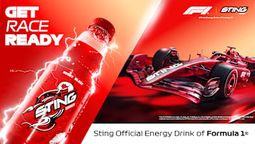 Sting is the Official Energy Drink of Formula 1