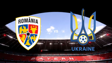 Romania and Ukraine meet at the Allianz Arena in Munich