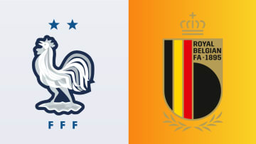 France take on Belgium for a place in the last 16