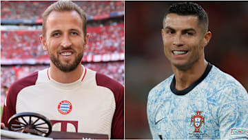 Harry Kane and Cristiano Ronaldo
