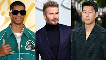Move over actors, footballers are the new stars of the runway!