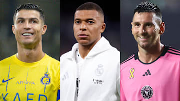 Cristiano Ronaldo, Kylian Mbappe and Lionel Messi all earn a lot on and off the pitch