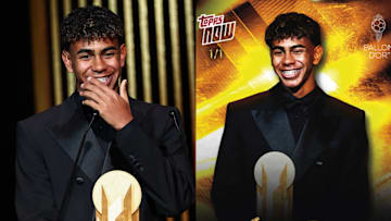 Topps have released Ballon d'Or trading cards