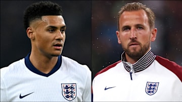 Ollie Watkins (left) and Harry Kane are both vying for an England starting spot