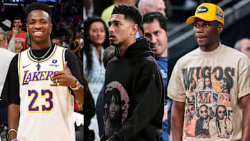 Footballers have often swapped the pitch for the court