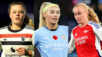 Jess Simpson (left), Chloe Kelly (middle), Kathrine Kuhl (right)