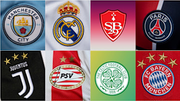 The Champions League knockout play-off round features some heavyweight ties