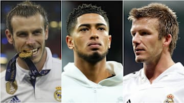 Gareth Bale, Jude Bellingham and David Beckham are among a select group of British players to play for Real Madrid