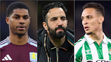 Ruben Amorim was drawn into the topic of Marcus Rashford and Antony again