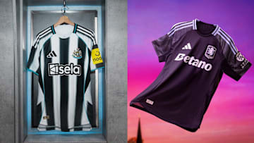 Newcastle and Aston Villa recently unveiled some new kits.