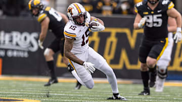 Kenric Lanier had a quiet three years at Minnesota. 