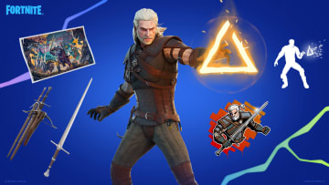 Geralt of Rivia Outfit is available now in Fortnite.