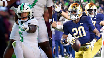 Marshall's Mike Green and Notre Dame's Benjamin Morrison fill holes at edge and corner respectively for the Atlanta Falcons in Mel Kiper's latest mock draft on ESPN.