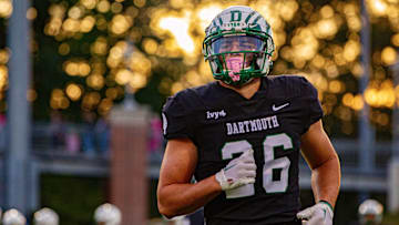 Dartmouth tight end Chris Corbo