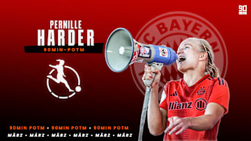 Pernille Harder hatte im März viel Grund zum Jubeln