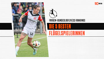 Die besten Flügelstürmerinnen der abgelaufenen Bundesliga-Saison