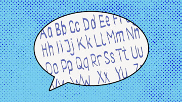 Majuscules and minuscules.