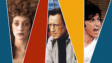 (Left to right) Marisa Berenson in 'Barry Lyndon,' Roy Scheider in 'Jaws,' and Al Pacino in 'Dog Day Afternoon.'