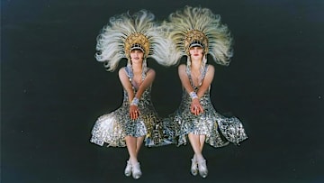 The Dolly Sisters in the 1920s.