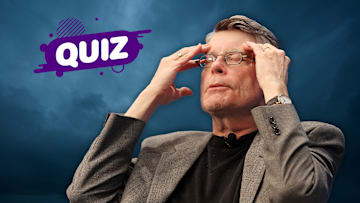 Stephen King thinking up a storm.