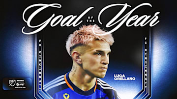 Luca Orellano's outrageous free kick goal won the award.