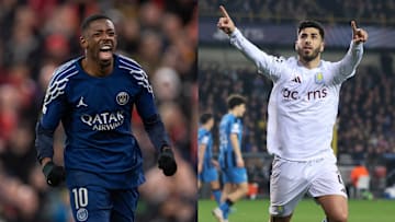 Ousmane Dembélé (left) and Marco Asensio (right) could be difference-makers for their sides in the quarterfinals.