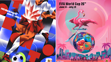 Each of the host cities has its own poster for the 2026 FIFA World Cup 