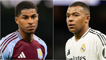 Marcus Rashford (left) and Kylian Mbappé headline today’s gossip.