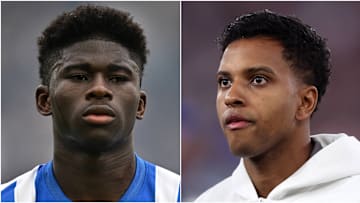 Carlos Baleba (left) and Rodrygo headline today’s gossip.