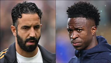 Ruben Amorim (left) and Vinicius Junior headline today’s gossip.